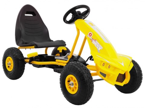 ND28_10937_A18_ZOL Gokart Champion Żółty