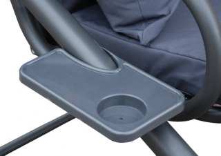 ND28_11105_8011_PAT_ZIE Huśtawka Ogrodowa Siedzisko Textylina 2x1 WZÓR Zielona