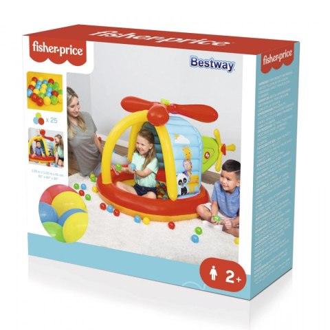 ND28_11650_93538 Kojec Helikopter Piłeczki Fisher-Price BESTWAY