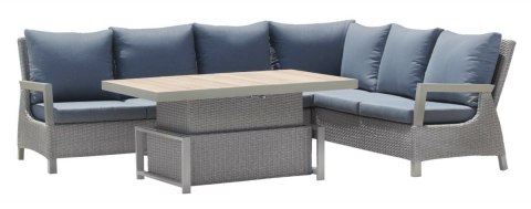 ND28_12172_201507 Meble Ogrodowe Rattan Narożniki + Regulowany Stół z Blate