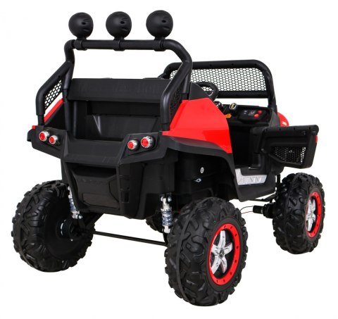 ND28_13126_PA_JL199_CR Pojazd Mercedes BENZ UNIMOG Czerwony