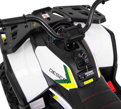 ND28_13314_PA_XMX-607_BIA Pojazd Quad ATV Desert Biały