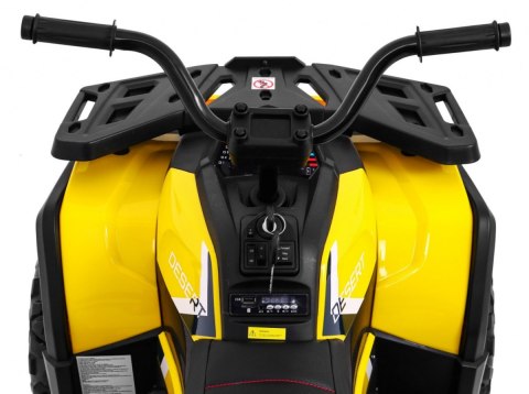 ND28_13318_PA_XMX-607_ZOL Pojazd Quad ATV Desert Żółty