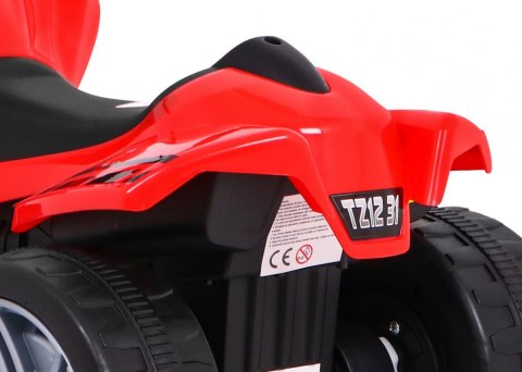 ND28_13337_PA_TR1805_CR Pojazd Quad Little Monster Czerwony