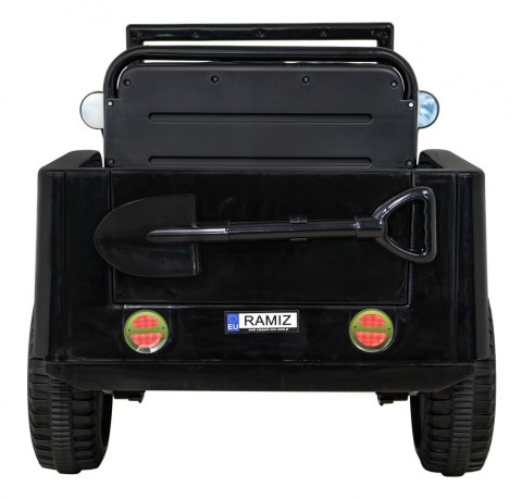 ND28_13420_PA_JH-103_CZ Pojazd Retro Wojskowy Czarny