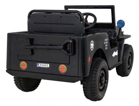 ND28_13420_PA_JH-103_CZ Pojazd Retro Wojskowy Czarny