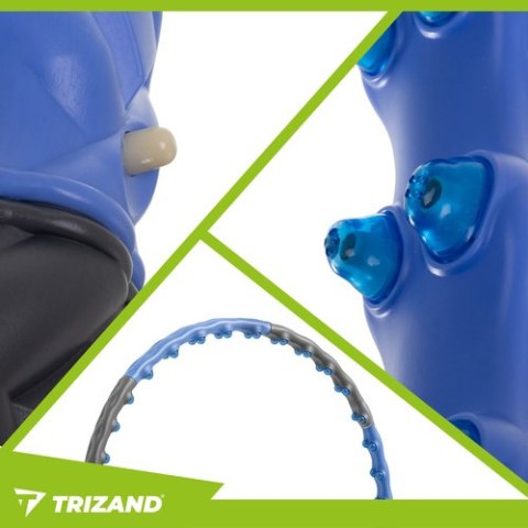 Hula hop z wypustkami Trizand 26347