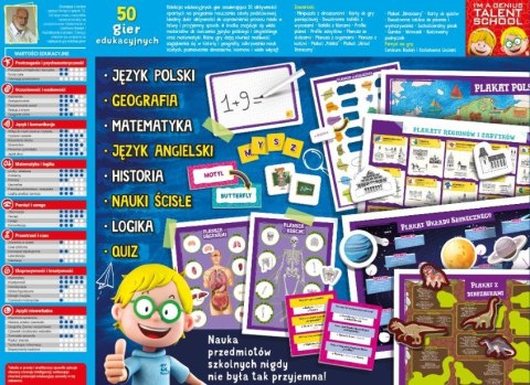 I'm a genius 50 gier edukacyjnych