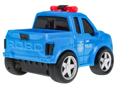 ND28_14326_ZAU_JS74 Zestaw 5 pojazdów z napędem dla dzieci 3+ Autka motor samolot