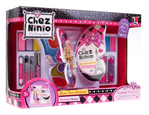 ND28_14362_ZKP_77004 Zestaw do makijażu Kolorowy Motyl dla dzieci 3+ Kosmetyki + akcesoria