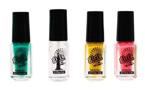 ND28_14366_ZDZ_MBK-359 Zestaw do paznokci dla dzieci 5+ Maszynka do brokatu + Suszarka + Akcesoria