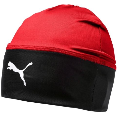 ND05_C4345-Senior 22355 01 Czapka Puma Liga Beanie Senior czerwono-czarna 22355 01 r.Senior