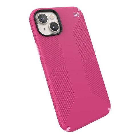 ND38_150117-3067 Speck Presidio2 Grip + MagSafe - Etui iPhone 14 Plus z powłoką MICROBAN (Digitalpink / Blossompink / White)