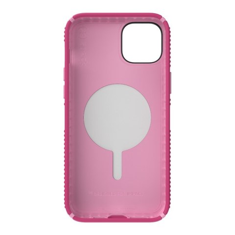 ND38_150117-3067 Speck Presidio2 Grip + MagSafe - Etui iPhone 14 Plus z powłoką MICROBAN (Digitalpink / Blossompink / White)