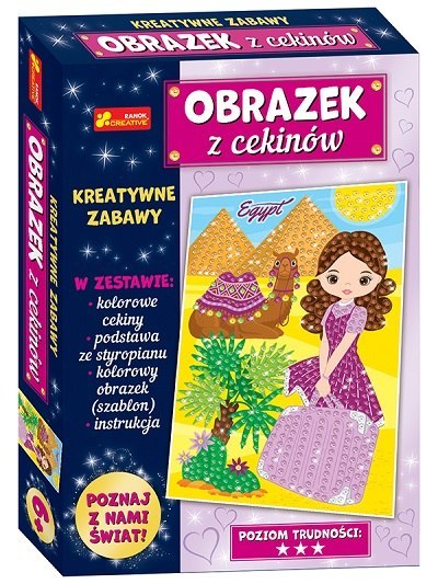 Cekinowy obrazek Podróże małe i duże Egipt 52031