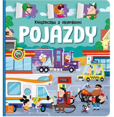 Książeczka z okienkami Pojazdy 3639 34209