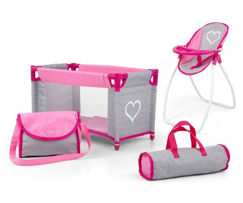 ND18_4754 Milly Mally Zestaw dla lalek Elsa Prestige Pink