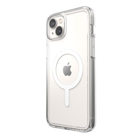 ND38_150131-5085 Speck Gemshell + MagSafe - Etui do iPhone 14 Plus z połowką MICROBAN (Clear)