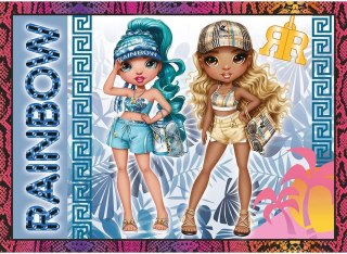 PUZZLE 4w1 Modne laleczki / MGA RainbowHigh 34614