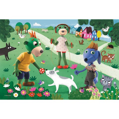 PUZZLE 60 Radosny dzień Treflików 17377
