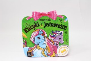 Kolor.z kokardką Wspaniałe kucyki i jed.3715 34964