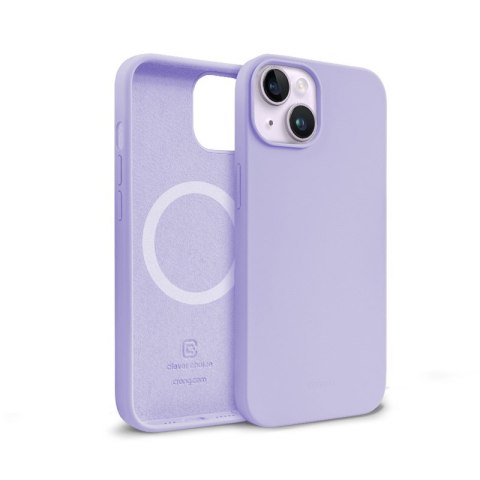 ND38_CRG-COLRM-IP1467-PRP Crong Color Cover Magnetic - Etui iPhone 14 Plus MagSafe (fioletowy)