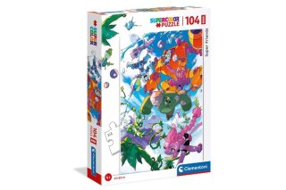 CLE puzzle 104 maxi SuperKolor SFriends! 23754