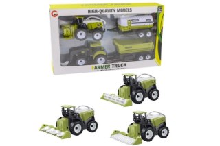 Kombajn i traktor z przyczepami 9972-30B 09189