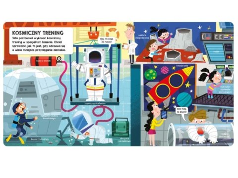 Książeczka z okienkami Kosmos 3640 34216