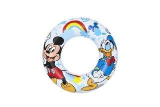 ND18_5040 Bestway 91004 Disney Kółko do pływania Mickey i Przyjaciele 56cm