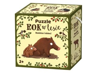 Rok w lesie Puzzle Rodzice i dzieci zabawka 00644
