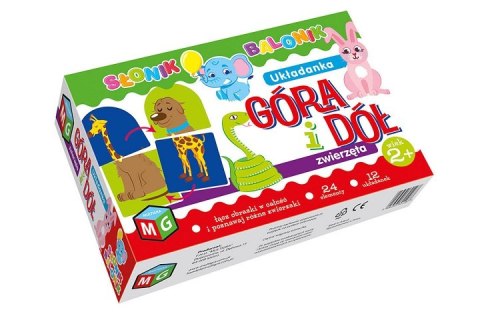 Słonik Balonik Góra i dół Zwierzęta 01454