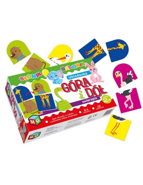 Słonik Balonik Góra i dół Zwierzęta 01454