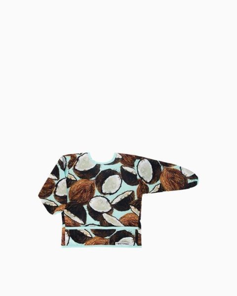 78509 Twistshake Śliniak z Rękawami Kokos