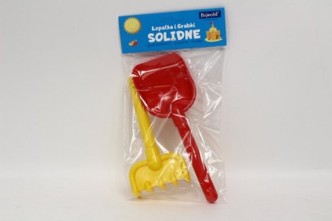 Łopatka i grabki solidne 07615