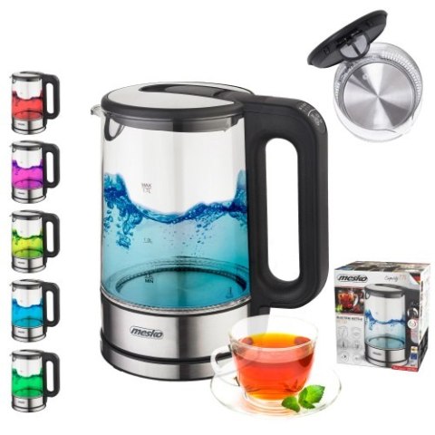 MS 1302b Czajnik szklany 1,7 L