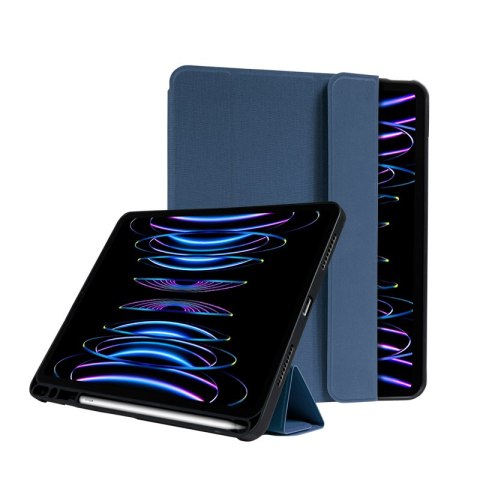 ND38_CRG-FXF-IPD112-BLUE Crong FlexFolio ? Etui iPad Pro 11 (2022-2021) / iPad Air 10.9? (5-4 gen.) z funkcją Apple Pencil (nieb