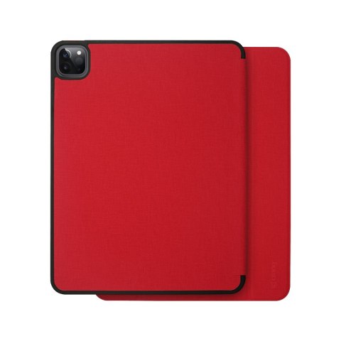 ND38_CRG-FXF-IPD112-RED Crong FlexFolio ? Etui iPad Pro 11 (2022-2021) / iPad Air 10.9? (5-4 gen.) z funkcją Apple Pencil (czerw