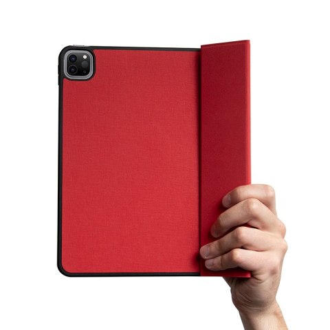 ND38_CRG-FXF-IPD112-RED Crong FlexFolio ? Etui iPad Pro 11 (2022-2021) / iPad Air 10.9? (5-4 gen.) z funkcją Apple Pencil (czerw