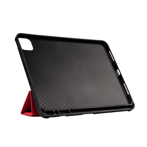 ND38_CRG-FXF-IPD112-RED Crong FlexFolio ? Etui iPad Pro 11 (2022-2021) / iPad Air 10.9? (5-4 gen.) z funkcją Apple Pencil (czerw