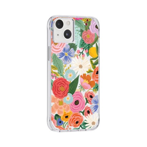 ND38_RP049426 Rifle Paper Clear MagSafe - Etui iPhone 14 Plus (Garden Party Blush)