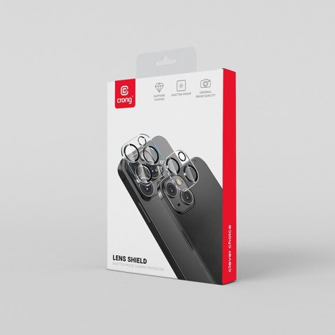 ND38_CRG-LSIP11 Crong Lens Shield - Szkło na aparat i obiektyw iPhone 11