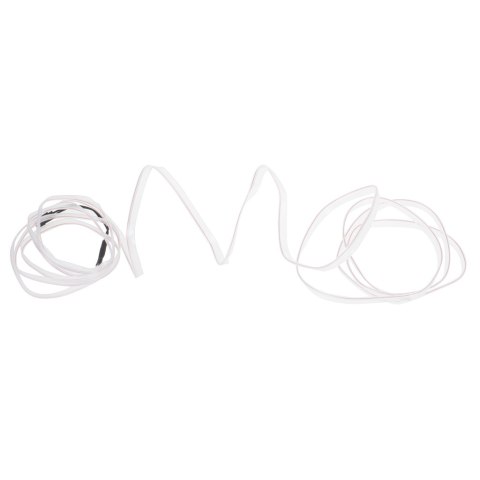 KX4955_2 Oświetlenie ambientowe LED do samochodu / auta USB / 12V taśma 5m biała