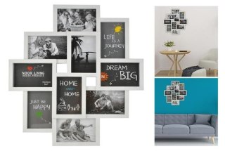 ND12_12914 Ramka na 10 zdjęć - biała 5902802907981