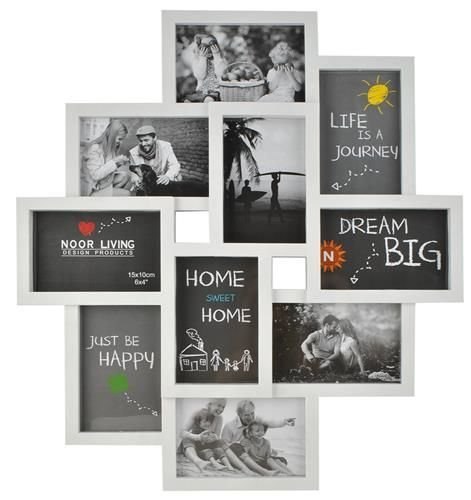 ND12_12914 Ramka na 10 zdjęć - biała 5902802907981