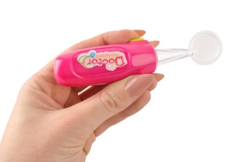 ND12_13491 Zestaw małego doktora - wózek różowy 5902802910080