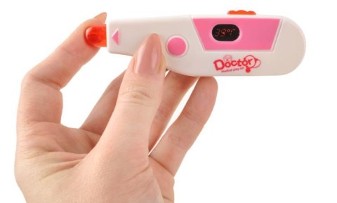 ND12_13491 Zestaw małego doktora - wózek różowy 5902802910080