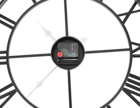 ND12_14718 Zegar ścienny retro - czarny 5902802918178