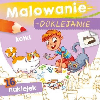 Malowanie Doklejanie Kotki 71320