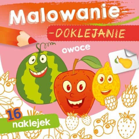 Malowanie Doklejanie Owoce 71115